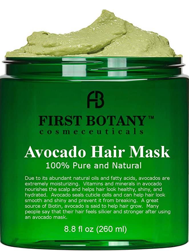 Avocado Shea Nourishing Hair Mask - Restorative Deep Conditioning
